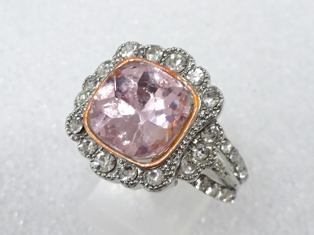 COLORED STONE FASHION RING / JP SIZE 21